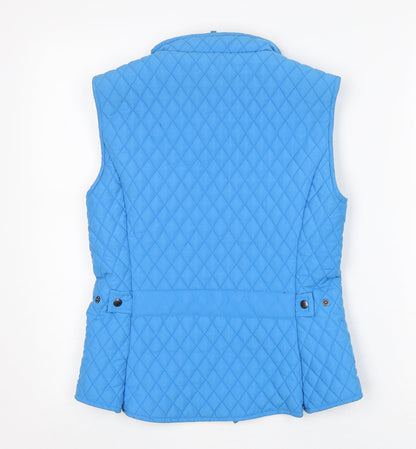 Shire Girls Blue   Gilet Coat Size 2XS