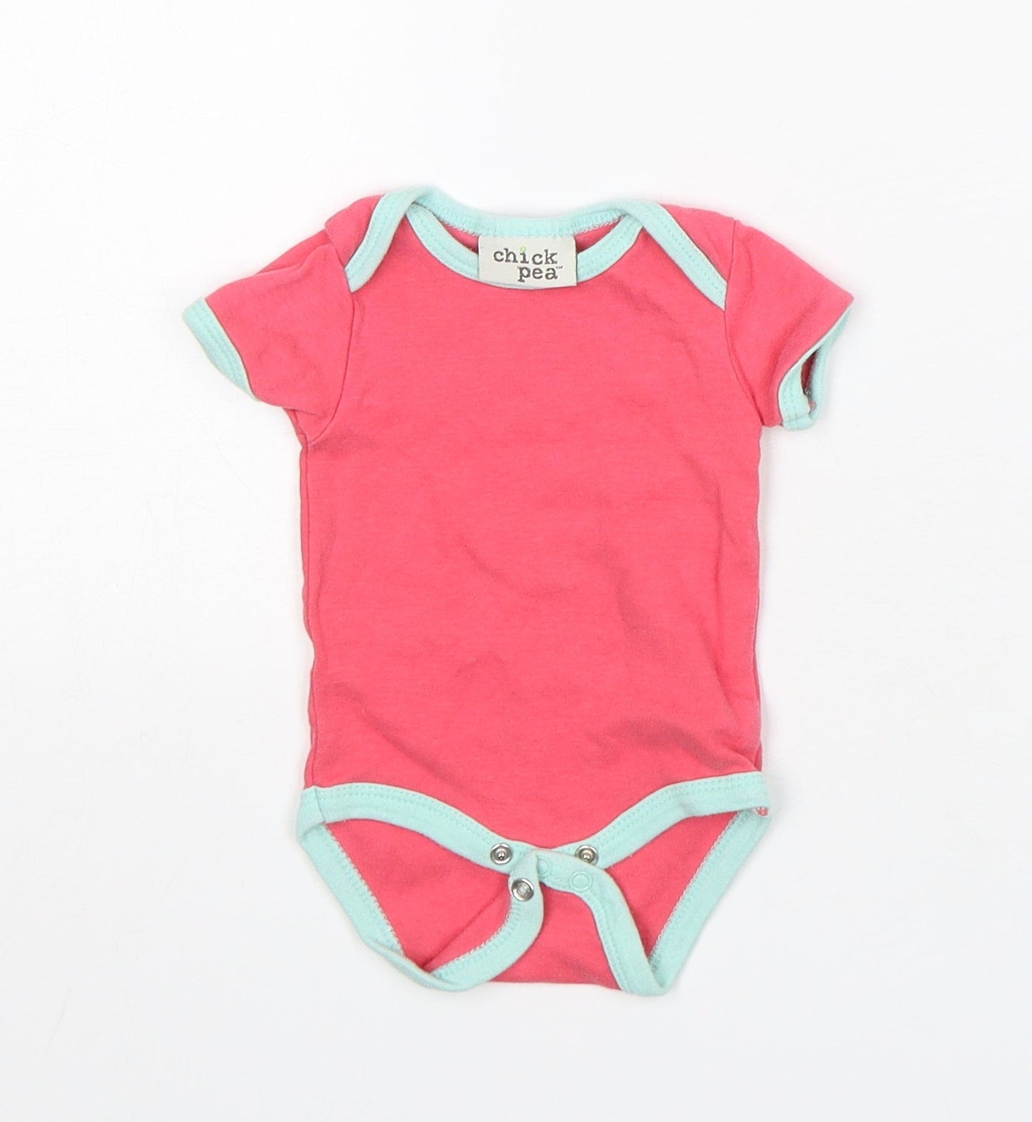 Chick Pea Girls Pink  Cotton Leotard One-Piece Size 0-3 Months