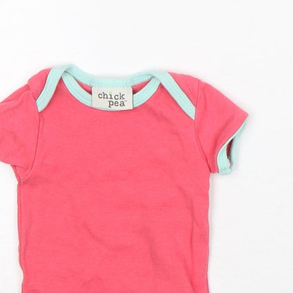 Chick Pea Girls Pink  Cotton Leotard One-Piece Size 0-3 Months