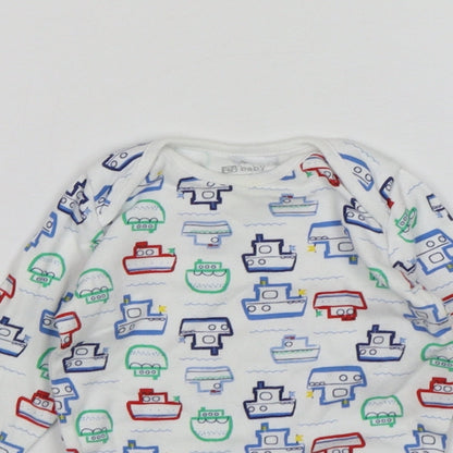 F&F Boys Multicoloured  Cotton Leotard One-Piece Size 3-6 Months