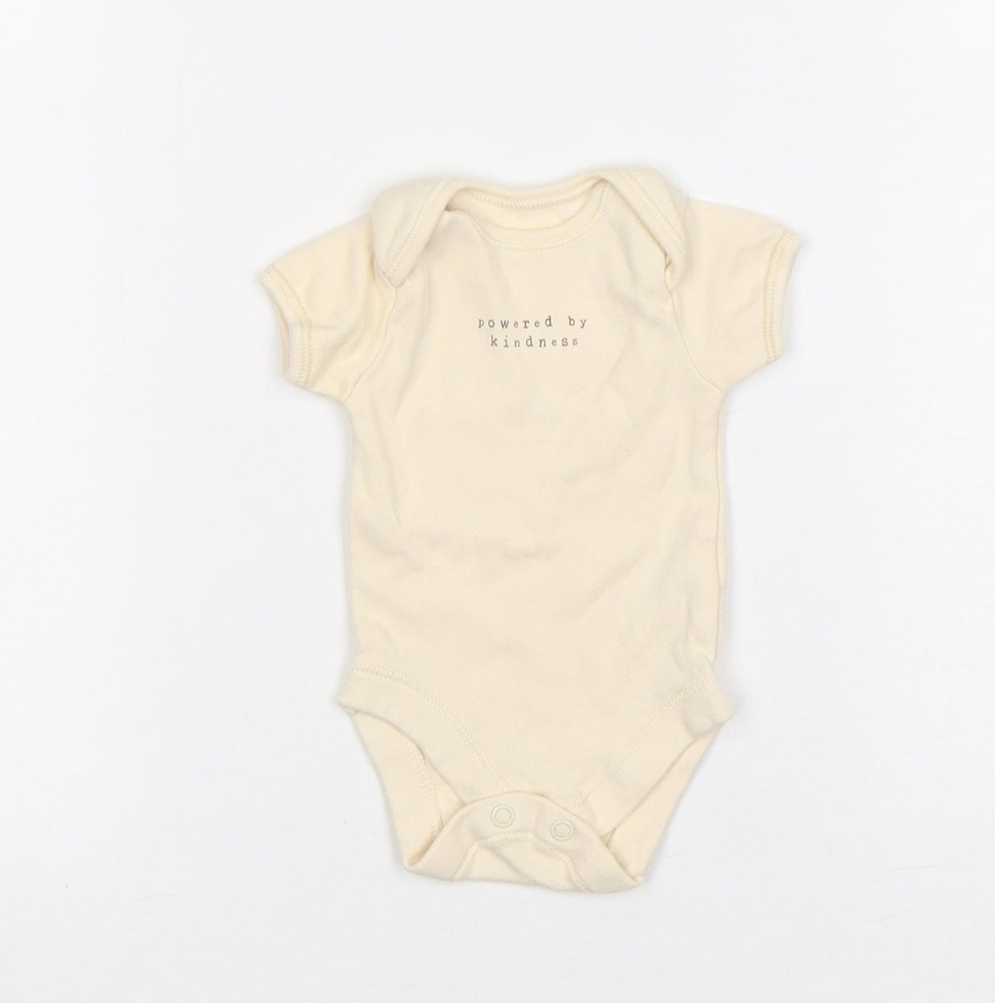 George Boys Beige  Cotton Leotard One-Piece Size Newborn