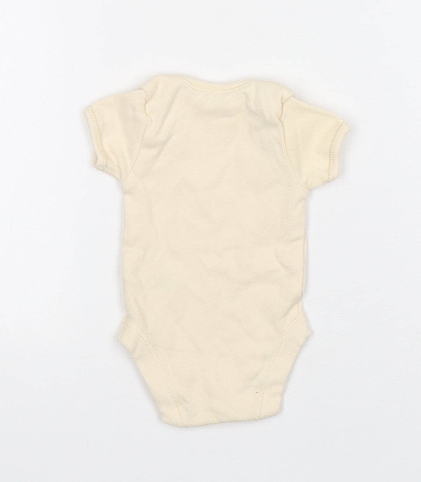 George Boys Beige  Cotton Leotard One-Piece Size Newborn
