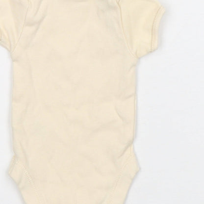 George Boys Beige  Cotton Leotard One-Piece Size Newborn