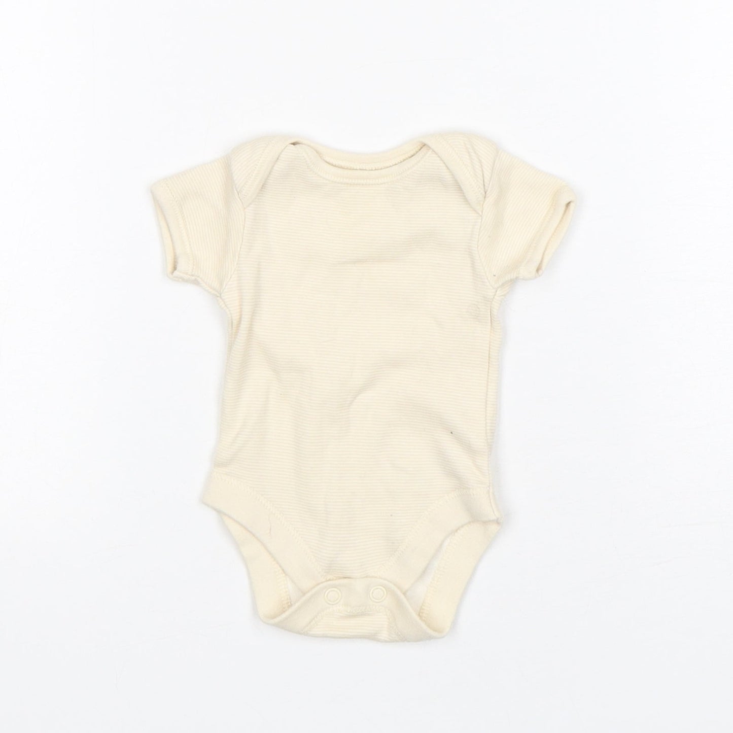 George Baby Beige  Cotton Leotard One-Piece Size Newborn