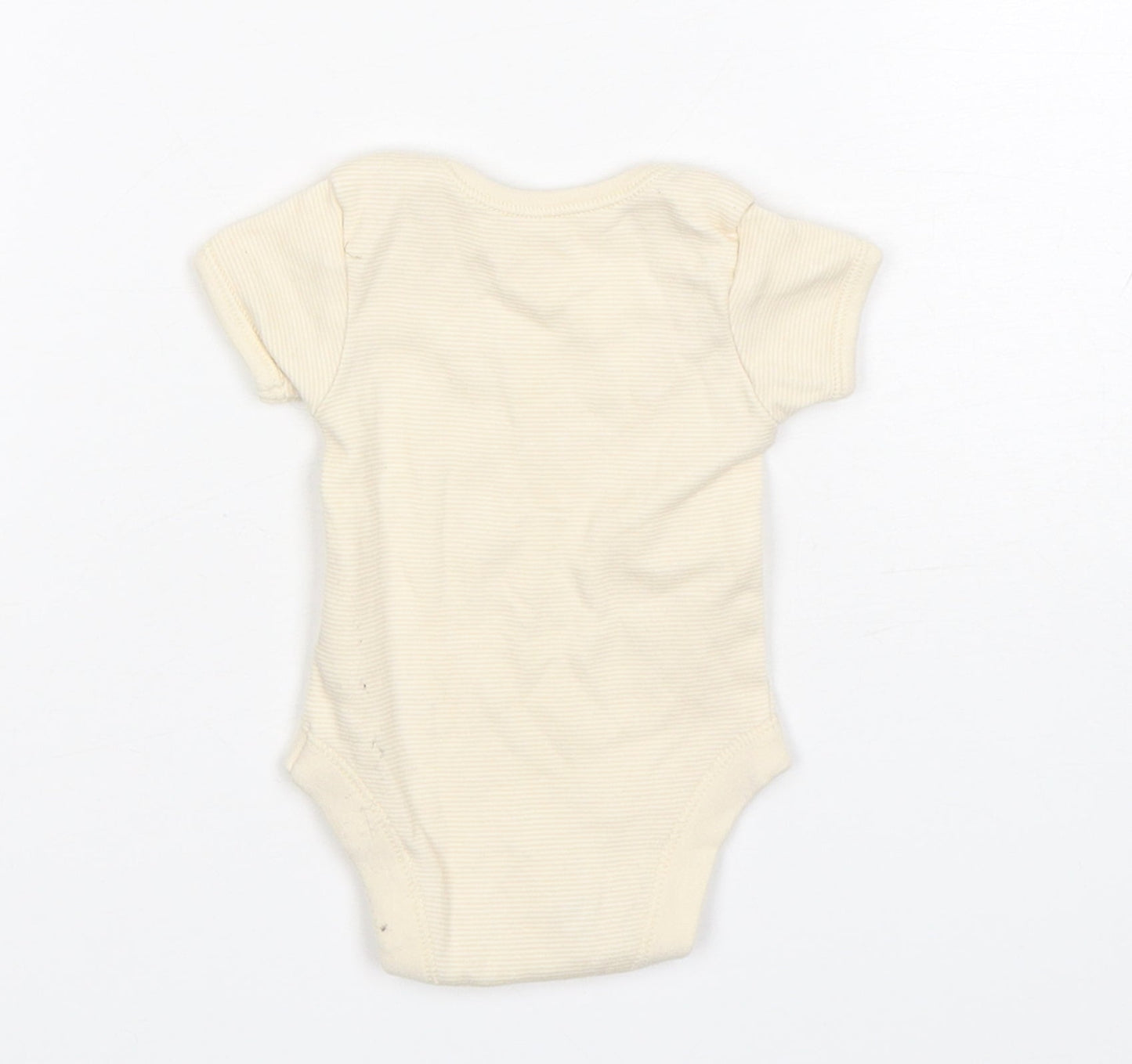 George Baby Beige  Cotton Leotard One-Piece Size Newborn