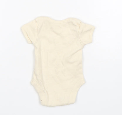 George Baby Beige  Cotton Leotard One-Piece Size Newborn