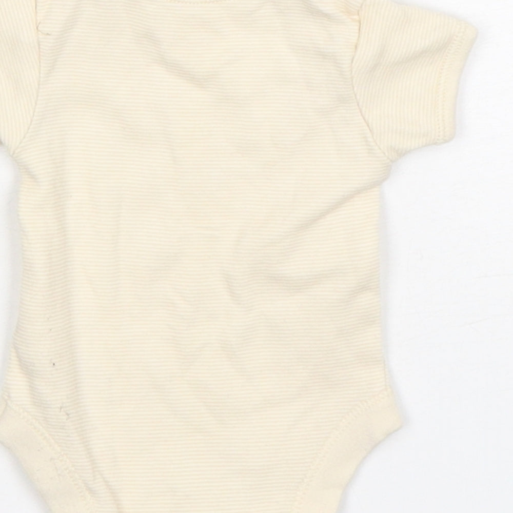 George Baby Beige  Cotton Leotard One-Piece Size Newborn