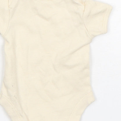 George Baby Beige  Cotton Leotard One-Piece Size Newborn
