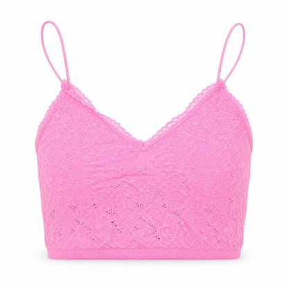 Womens UK Size XS Zara Pink Basic Tank