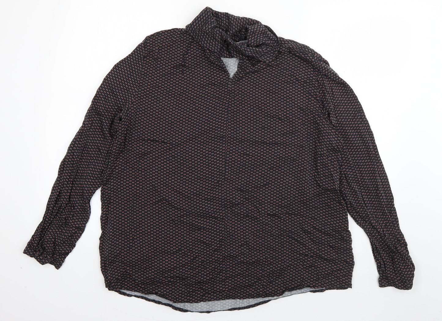 Womens UK Size 18 Espirit Grey Basic Blouse