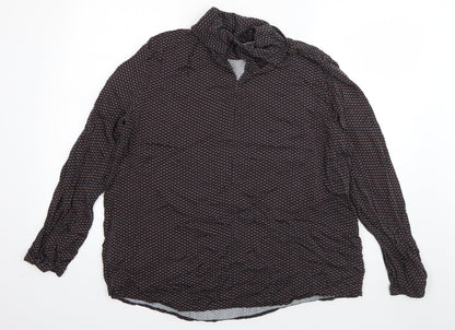 Womens UK Size 18 Espirit Grey Basic Blouse