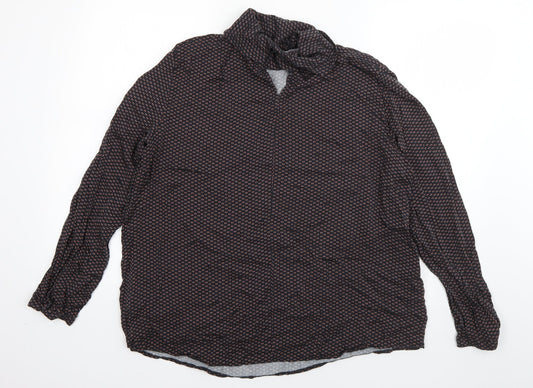Womens UK Size 18 Espirit Grey Basic Blouse