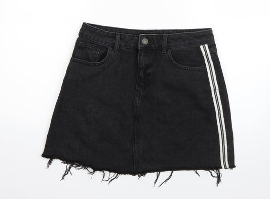 Womens UK Size 12 Denim & Co. A-Line Denim Skirt