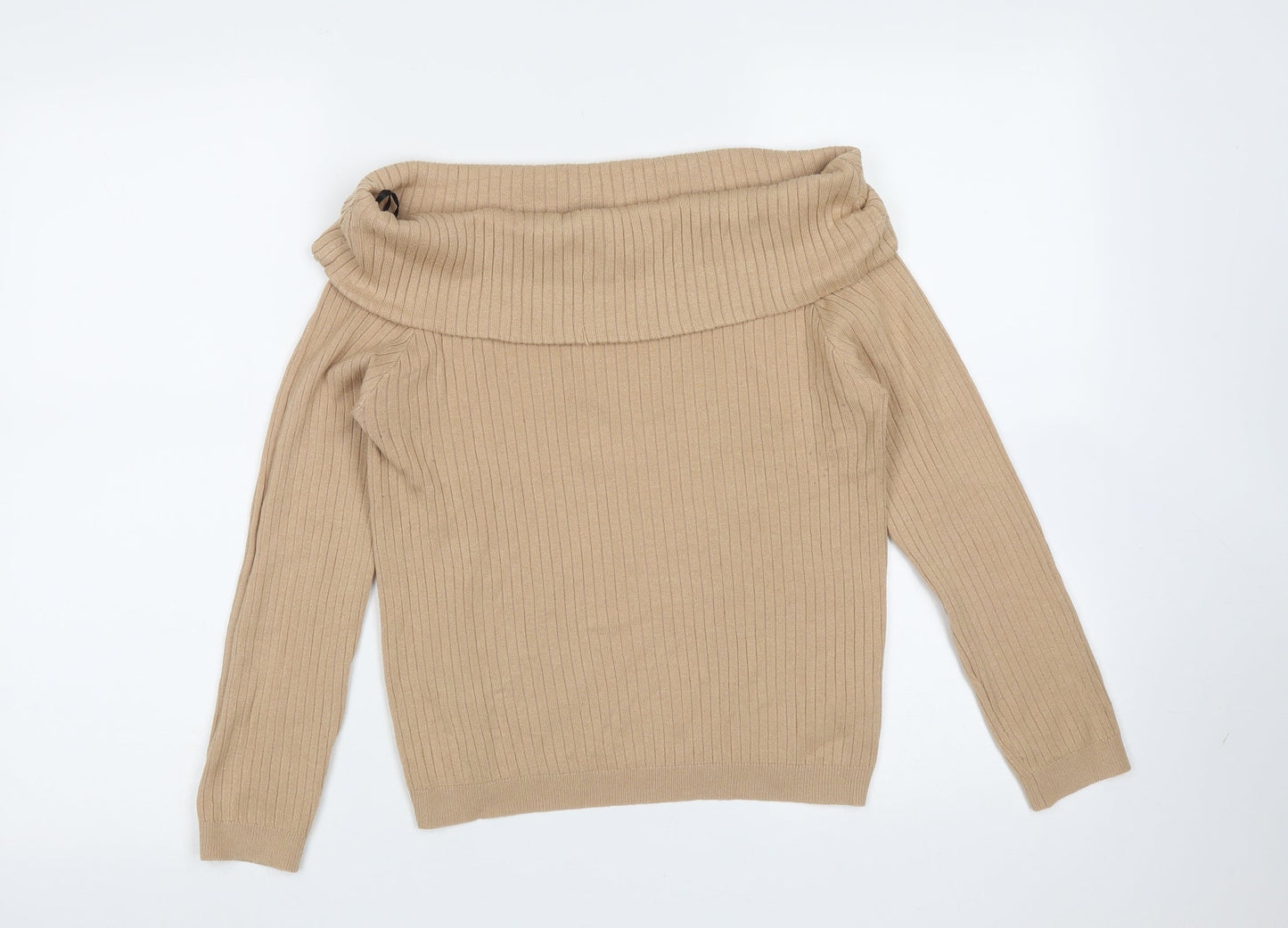 Womens UK Size L Divided by H&M Beige Pullover Jumper
