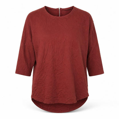 Womens UK Size 10 Select Red Basic T-Shirt