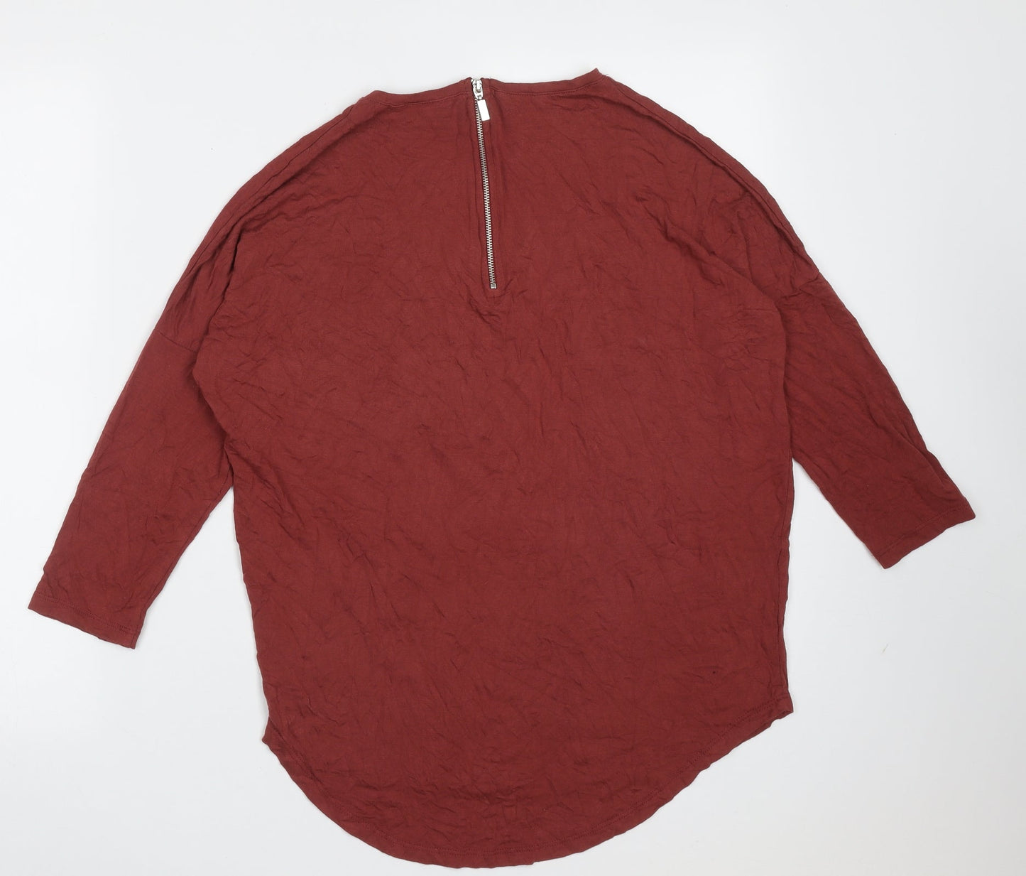 Womens UK Size 10 Select Red Basic T-Shirt
