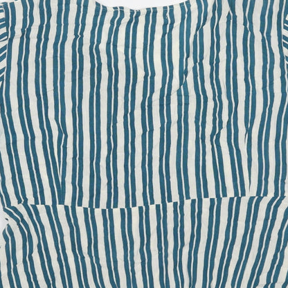 Womens UK Size 12 Springfield Blue Basic Blouse