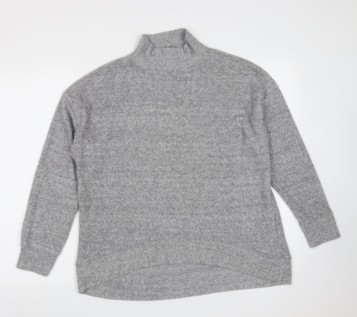 Womens UK Size M New Look Grey Pullover Jumper