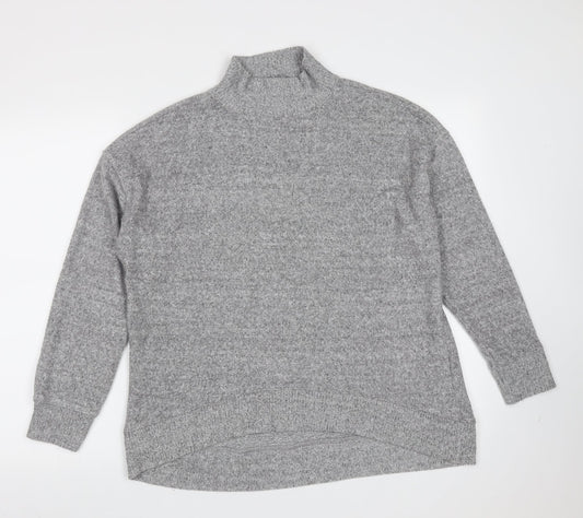 Womens UK Size M New Look Grey Pullover Jumper