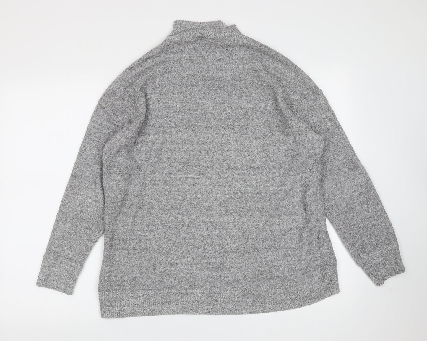 Womens UK Size M New Look Grey Pullover Jumper