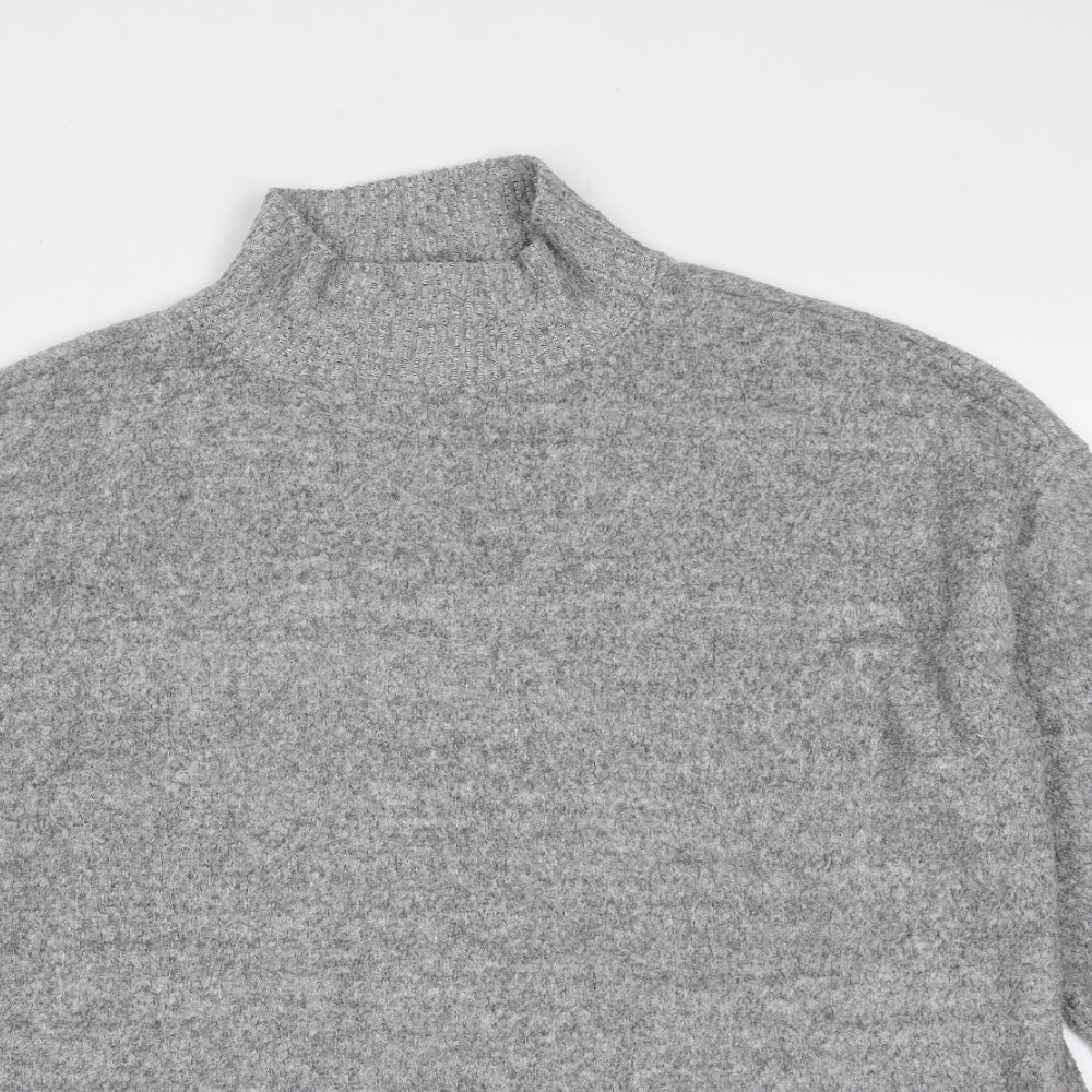 Womens UK Size M New Look Grey Pullover Jumper