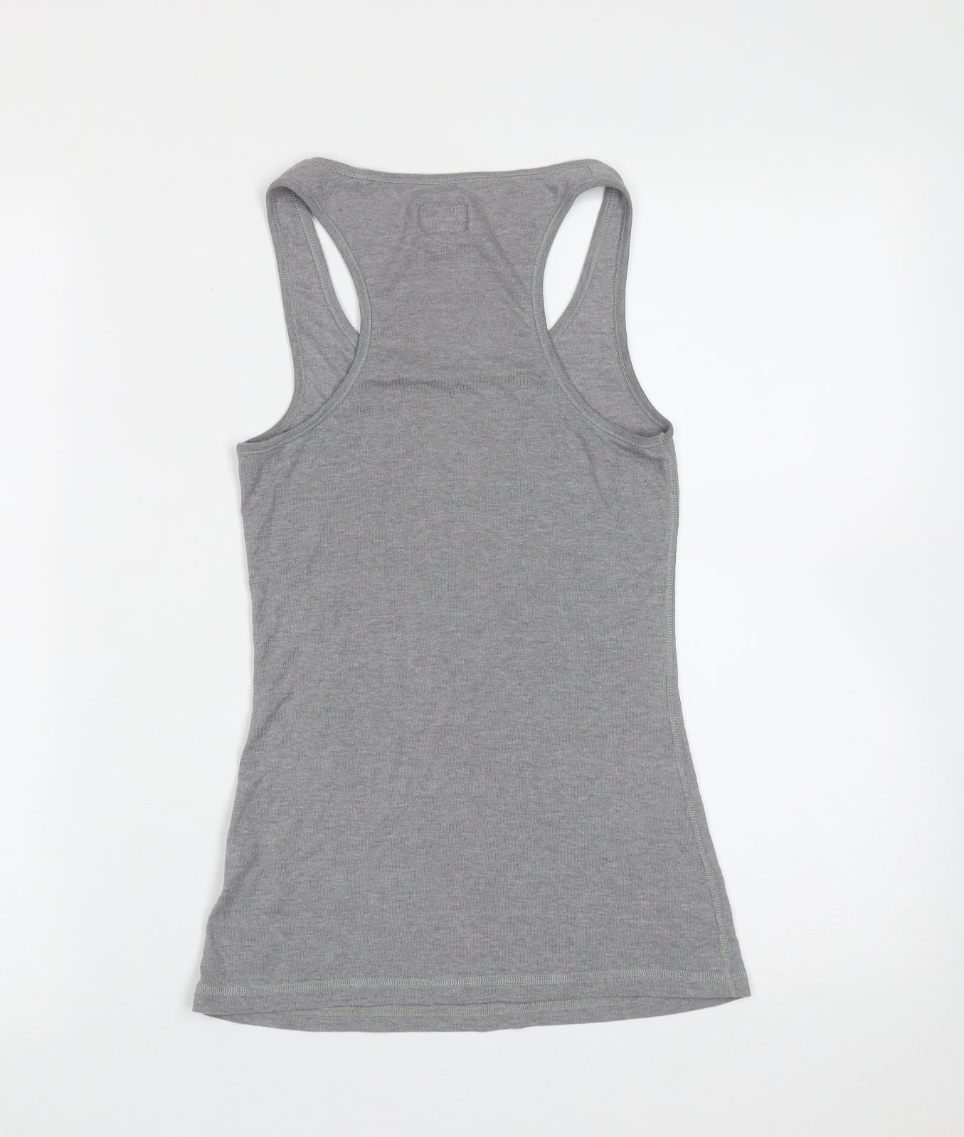 Womens UK Size 6 Jack Wills Grey Basic Tank