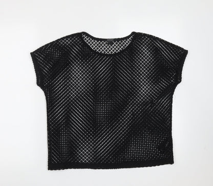 Womens UK Size S ESMARA Black Pullover Jumper