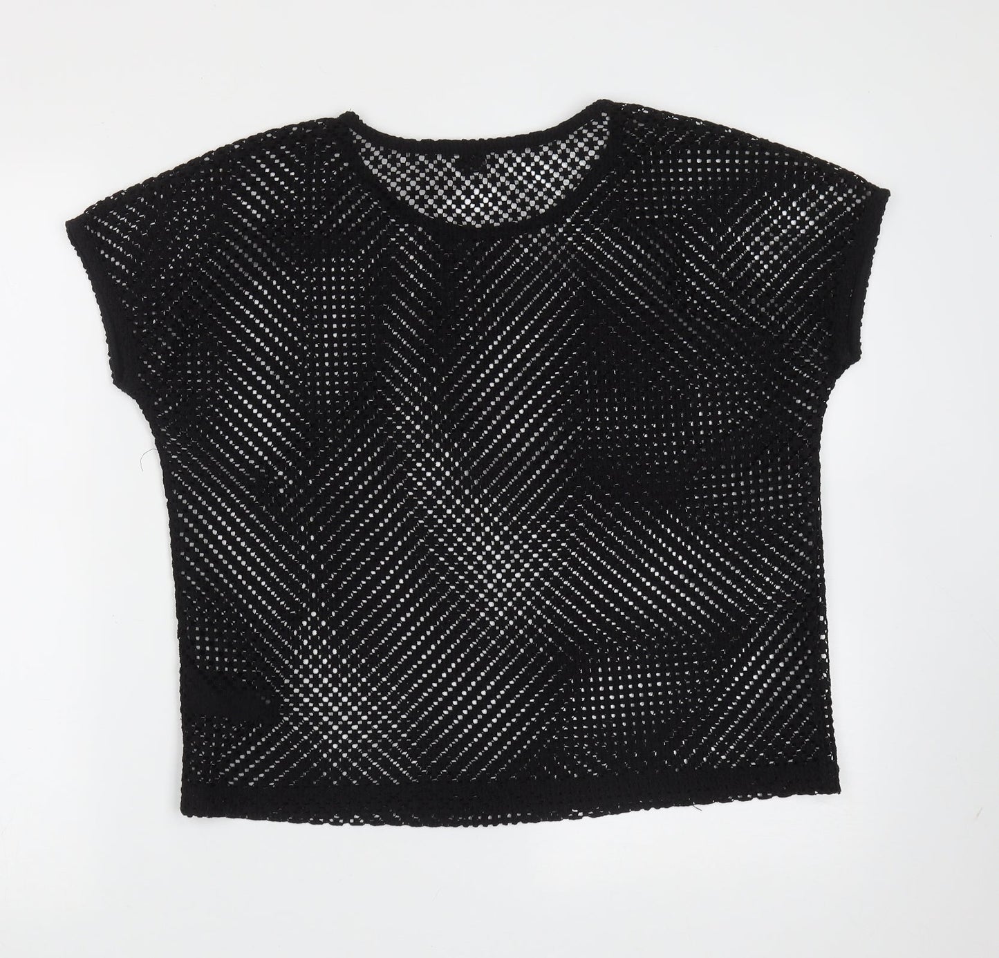 Womens UK Size S ESMARA Black Pullover Jumper