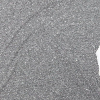 Womens UK Size 10 Matalan Grey Basic T-Shirt