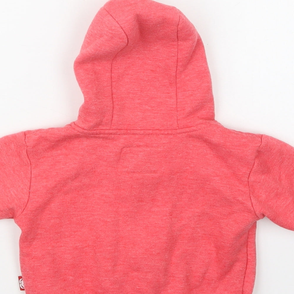 Ecko Unltd. Baby Pink  Polyester Full Zip Jumper Size 3-6 Months  Zip