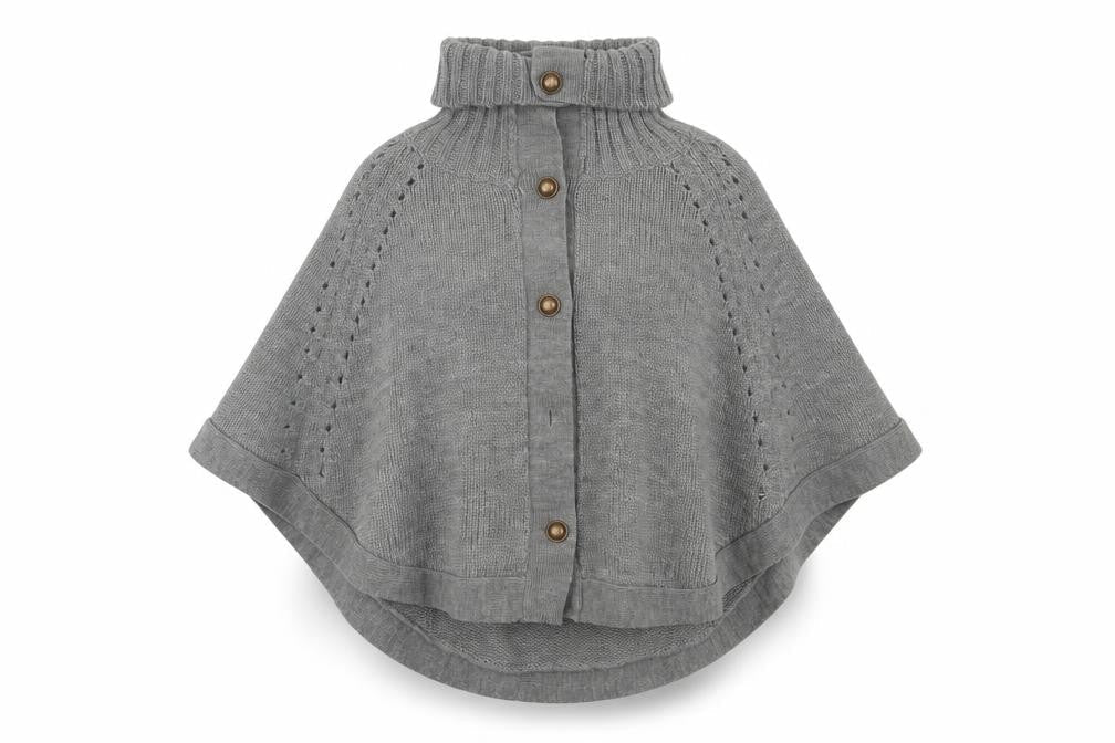 Womens UK Size One Size E-vie Grey Overcoat