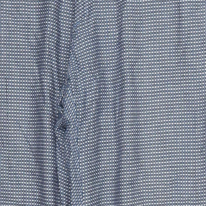 El Ganso Womens Blue Geometric Cotton Trousers  Size 20 L30 in Regular Button