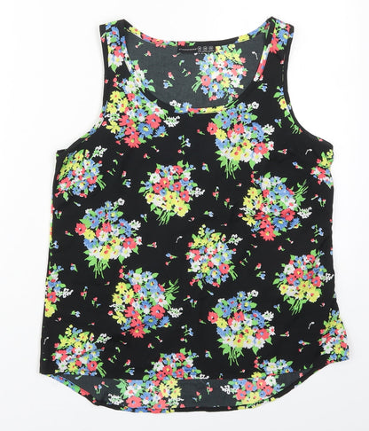 Womens UK Size 10 Atmosphere Multicoloured Basic Tank