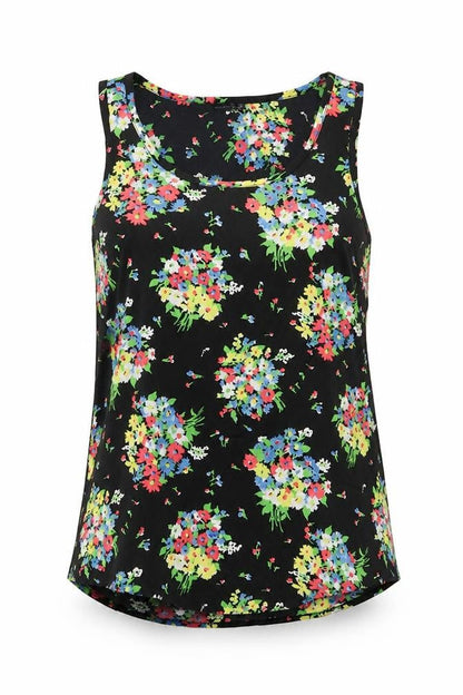 Womens UK Size 10 Atmosphere Multicoloured Basic Tank