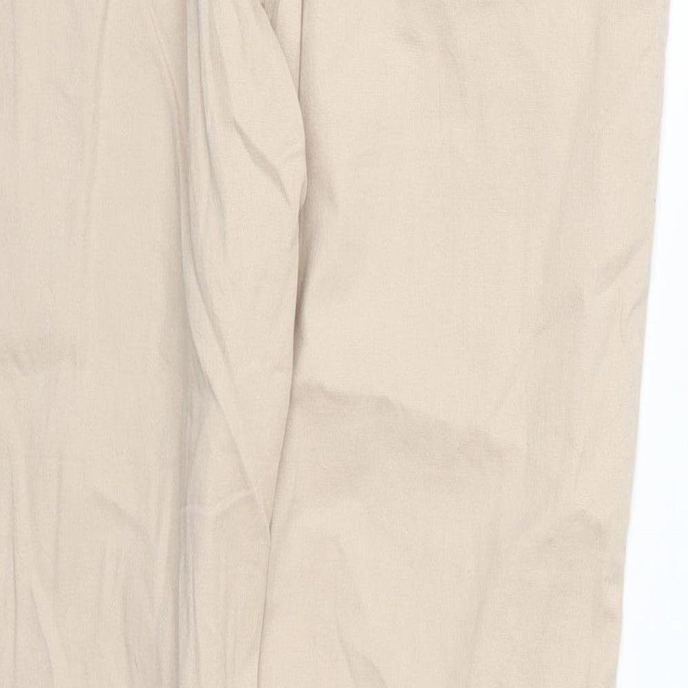 Womens UK Size 14 Epilogue Regular Fit  Beige Trousers