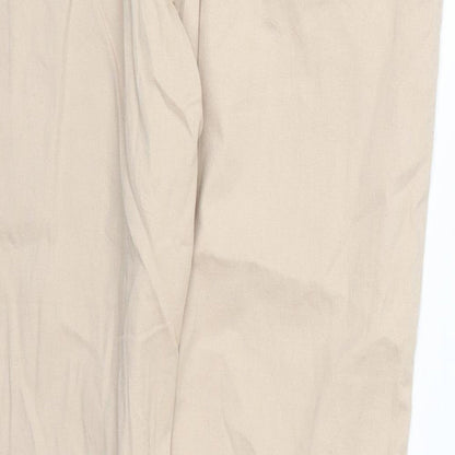 Womens UK Size 14 Epilogue Regular Fit  Beige Trousers