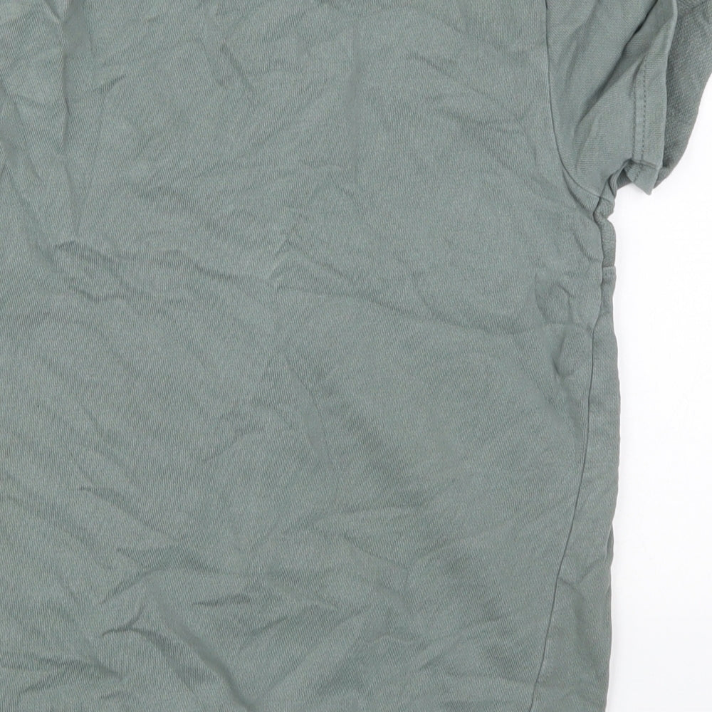 George Boys Green  Cotton Pullover Sweatshirt Size 11-12 Years  Pullover - Icon Vibes