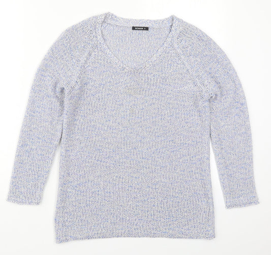 Womens UK Size 10 Roman Blue Pullover Jumper