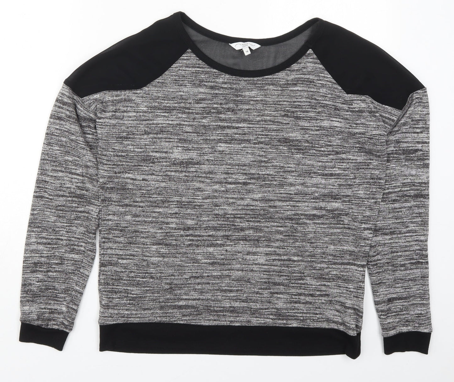 Womens UK Size 14 NEXT Grey Pullover Sweatshirt