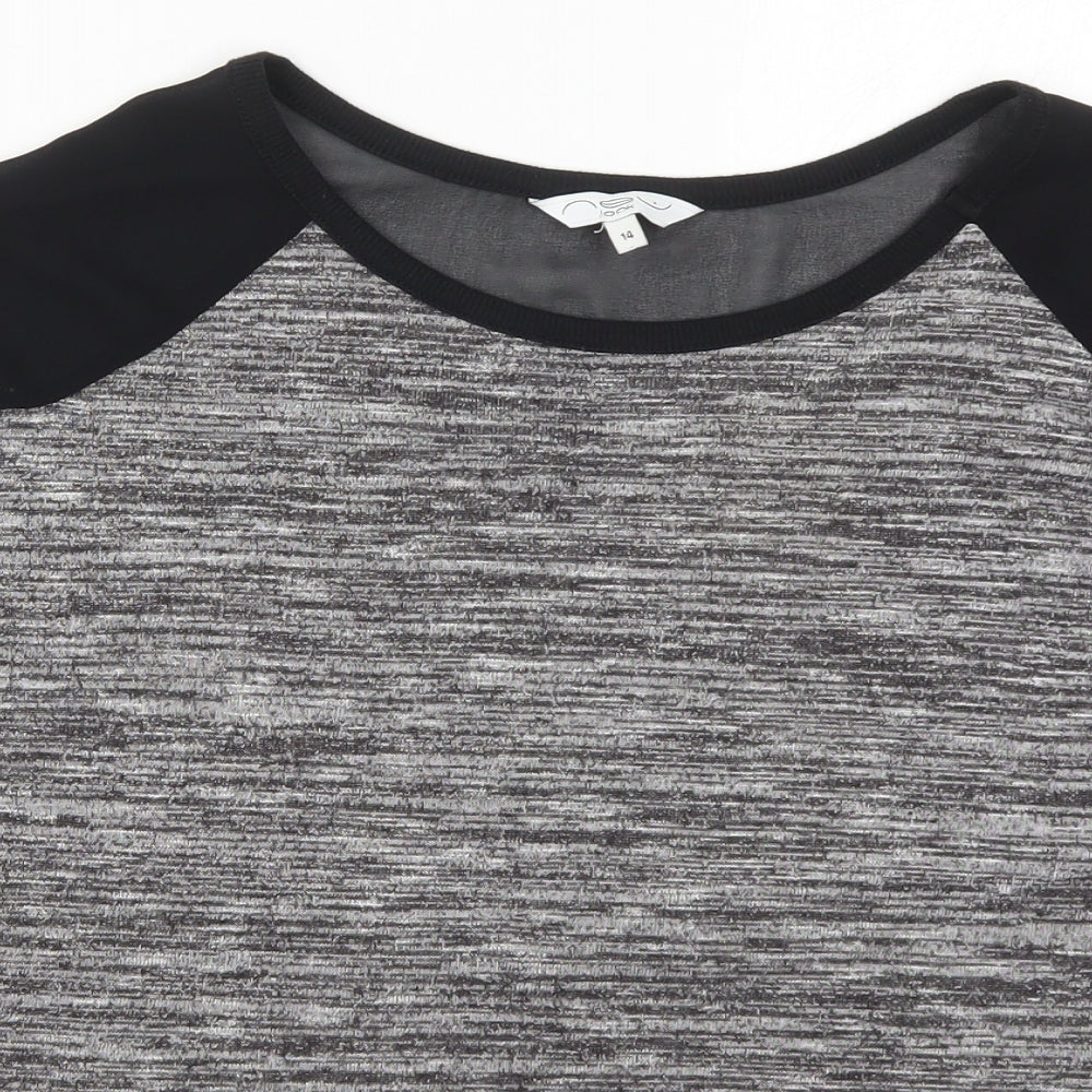 Womens UK Size 14 NEXT Grey Pullover Sweatshirt
