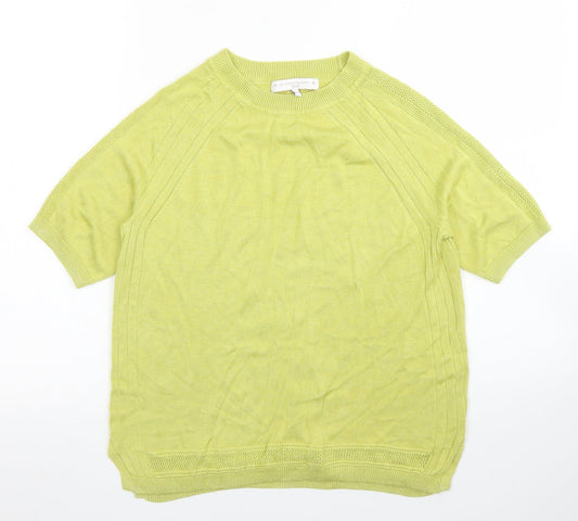 Womens UK Size 12 NEXT Yellow Pullover Jumper