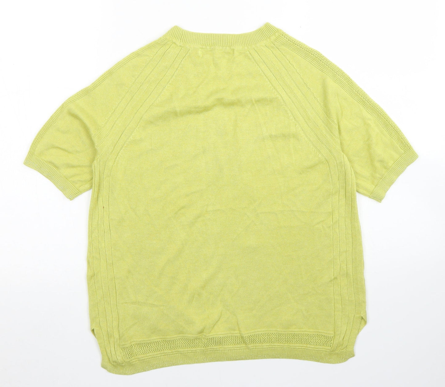 Womens UK Size 12 NEXT Yellow Pullover Jumper