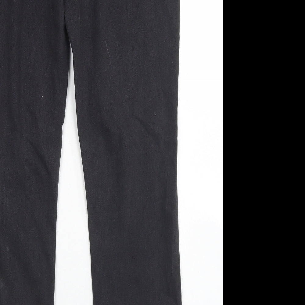BAF Womens Black  Cotton Skinny Jeans Size 12 L30 in Regular Button