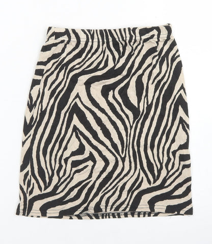 Womens UK Size 6 PRETTYLITTLETHING A-Line  Skirt