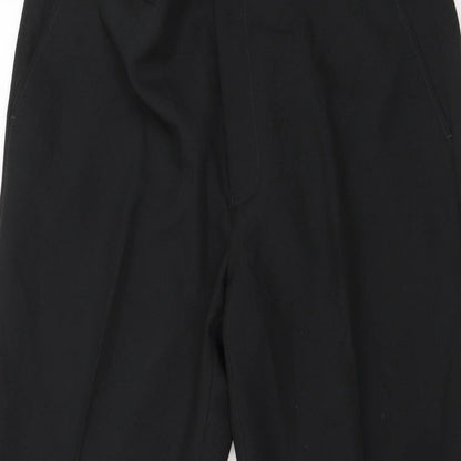 Skopes Mens Black  Polyester Trousers  Size 36 in L25 in Regular Zip