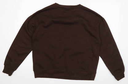 Womens UK Size 10 Disney Brown Pullover Sweatshirt