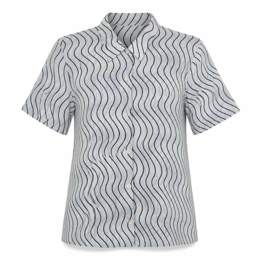 Womens UK Size 12 Preworn Grey Basic Blouse