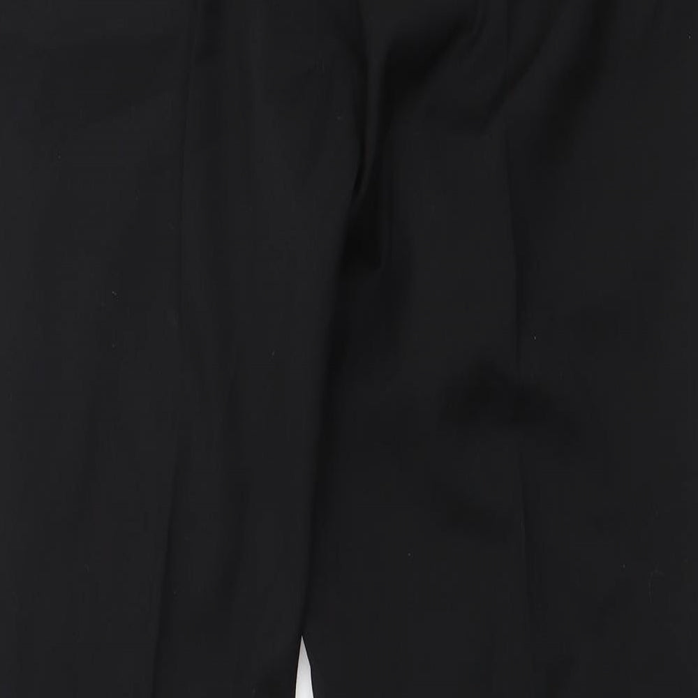 Taylor & Wright Mens Black  Polyester Trousers  Size 34 in L31 in Regular Zip