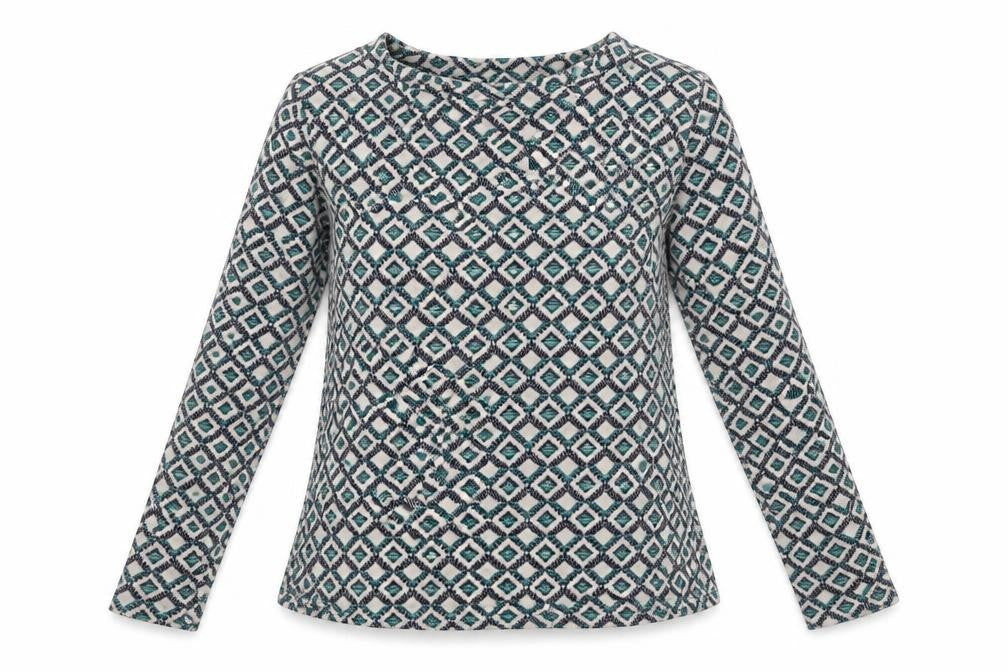 Womens UK Size 6 River Island Blue Basic T-Shirt