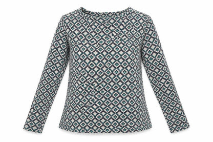 Womens UK Size 6 River Island Blue Basic T-Shirt